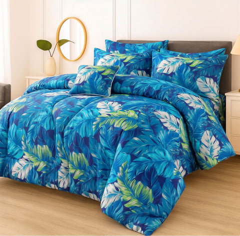 7 Pcs Comforter Set King Size