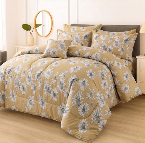 7 Pcs Comforter Set King Size