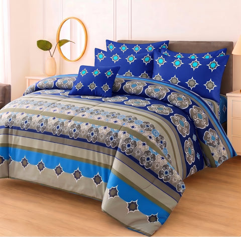 7 Pcs Comforter Set King Size