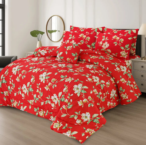 7 Pcs Comforter Set King Size