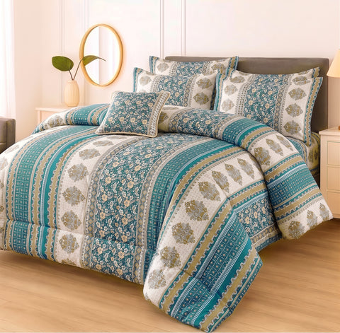 7 Pcs Comforter Set King Size