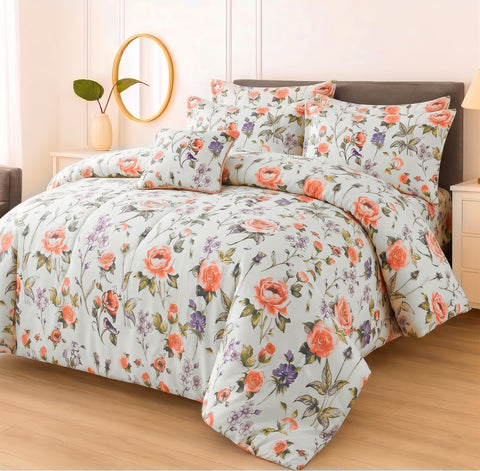 7 Pcs Comforter Set King Size
