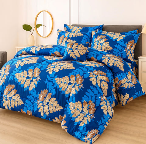7 Pcs Comforter Set King Size