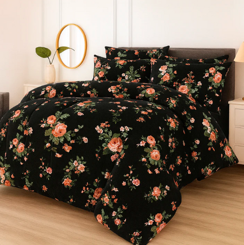 7 Pcs Comforter Set King Size