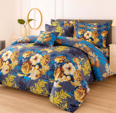 7 Pcs Comforter Set King Size