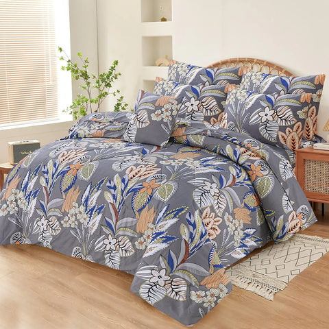 7 Pcs Comforter Set King Size
