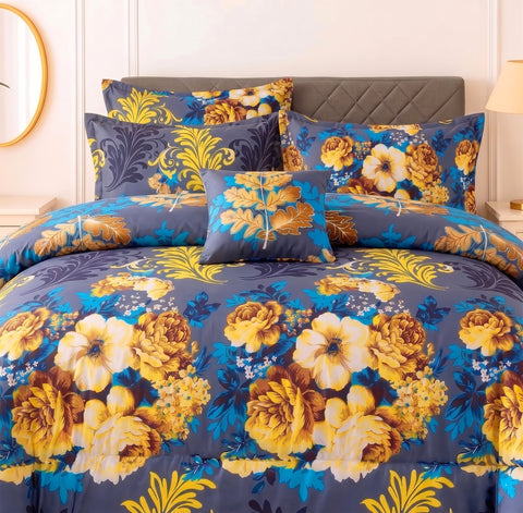 7 Pcs Comforter Set King Size