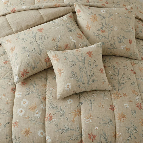 7 Pcs Comforter Set King Size