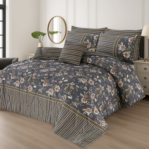 7 Pcs Comforter Set King Size