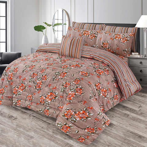 7 Pcs Comforter Set King Size