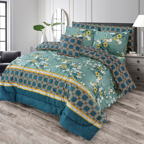 7 Pcs Comforter Set King Size