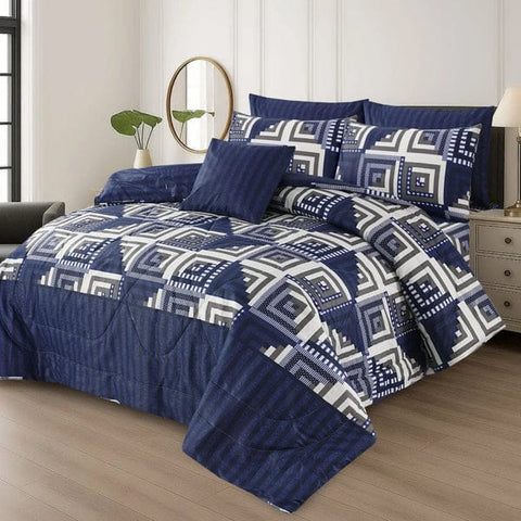 7 Pcs Comforter Set King Size
