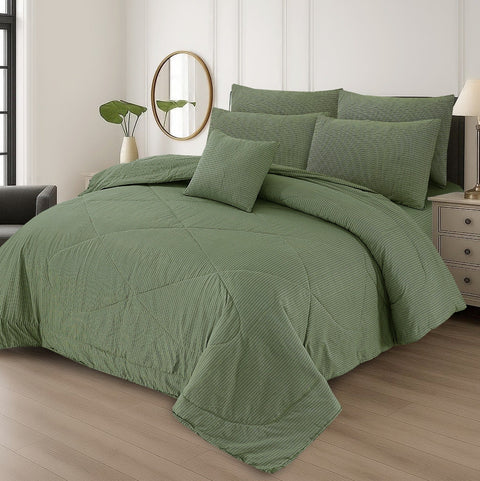 7 Pcs Comforter Set King Size