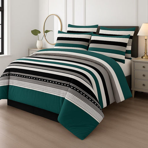 7 Pcs Comforter Set King Size