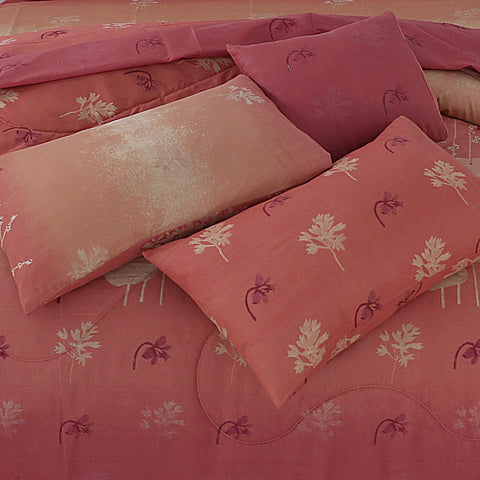 Premium Summer King Size Soft Cotton Comforter Set - 7-Piece