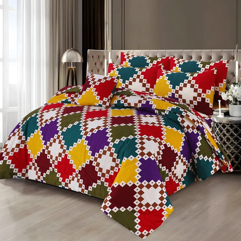 7 Pcs Comforter Set King Size