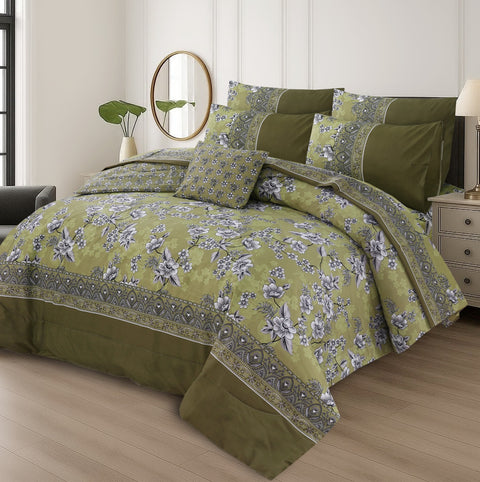 7 Pcs Comforter Set King Size