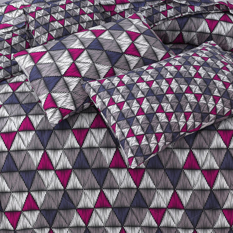 Premium Summer King Size Soft Cotton Comforter Set - 7-Piece