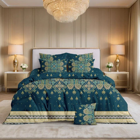 7 Pcs Comforter Set King Size