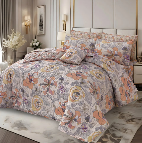 7 Pcs Comforter Set King Size