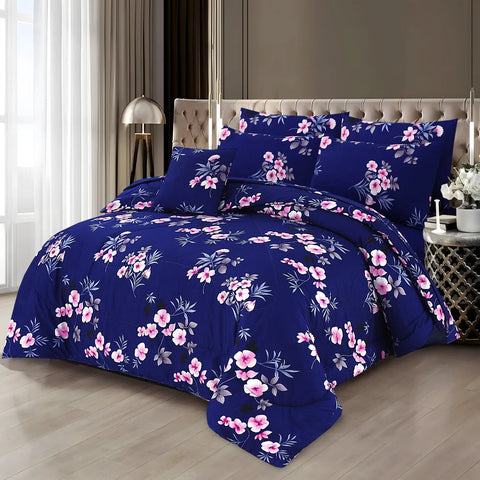 7 Pcs Comforter Set King Size