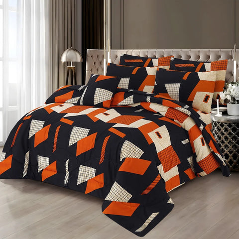 7 Pcs Comforter Set King Size