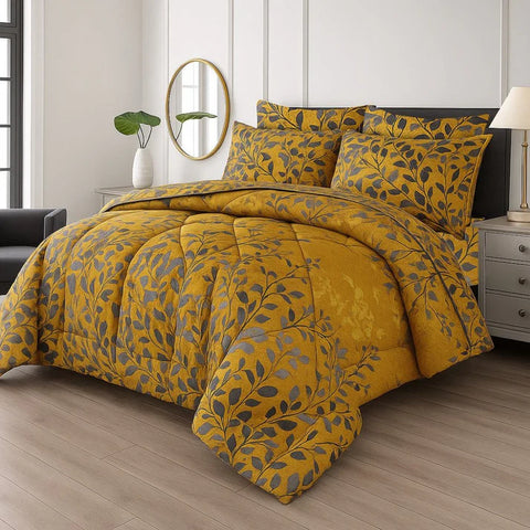 7 Pcs Comforter Set King Size